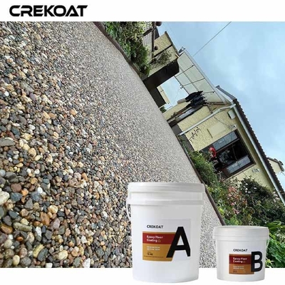 Op water gebaseerde hars Gewassen steen Epoxy hars met natuurlijke esthetische oppervlakte