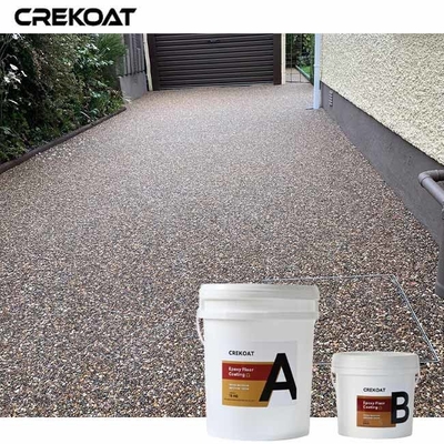 Naadloos glad oppervlak Pebble Stone Epoxy Biedt een veilige, gladde omgeving