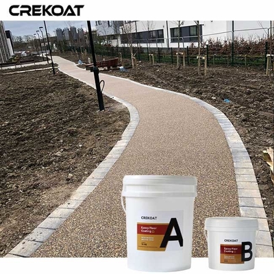 Op maat gemaakte ontwerpen Hars Gewassen Pebble Stone Epoxy Glijvast En Gemakkelijk Onderhoud