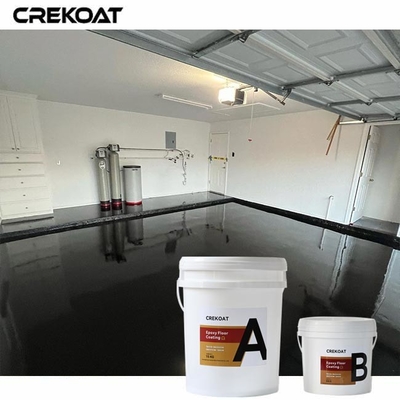 Naadloze rood en zwart metaal epoxy vloercoating lage onderhoudseisen