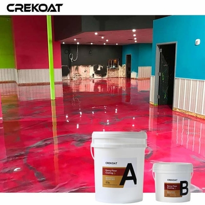 Metalen epoxy-vloercoating, niet-vergeelend, waterdicht en vochtbestendig