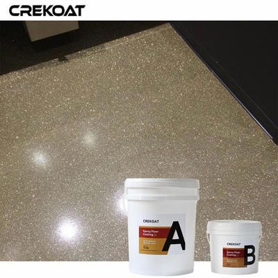 Niet-toxisch zuiver metaal epoxy vloercoating van glanzende of matte afwerkingen