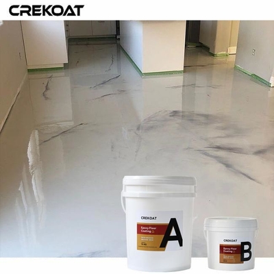 Metalen epoxyvloercoating voor binnen- en buitenruimte