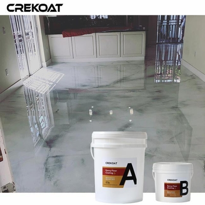 Metalen epoxyvloercoating voor binnen- en buitenruimte