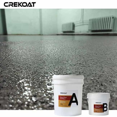 Eenvoudige toepassing Garage Floor Flake Epoxy voor omgevingen met veel verkeer