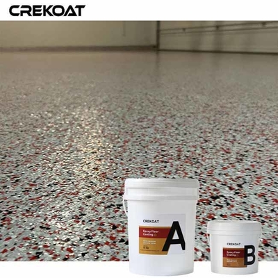 Unieke decoratieve epoxy en polyaspartic coating 3D-effecten of aangepaste patronen