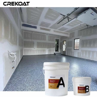 Vinylchip epoxy vloeren vergroten vloer helderheid met licht-reflecterende