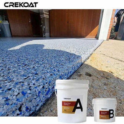 Anti-corrosieve eigenschappen Blauwe epoxyvloer voor industriële doeleinden