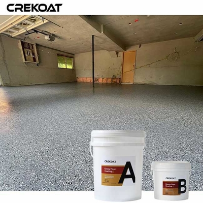 Textuur Epoxieflakvloercoating in verschillende diktes voor verschillende behoeften
