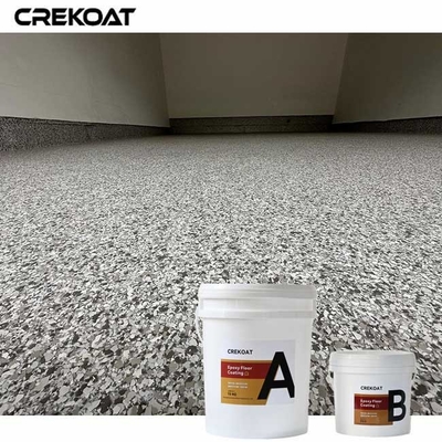 Superieure schokbestendigheid decoratieve kleurenchips vloercoating voor gebieden met veel verkeer