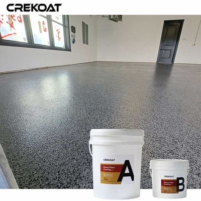 Duurzame epoxy-vlokvloercoating voor gebieden met veel verkeer