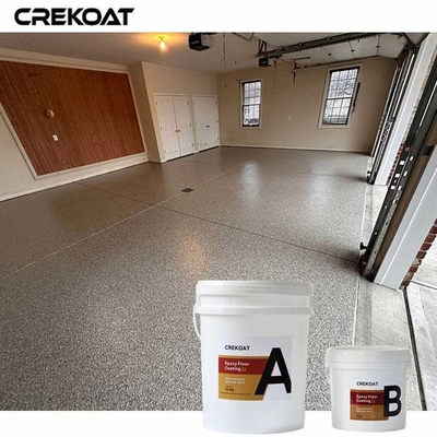 Aanpasbare epoxy decoratieve vlokken vloercoating met niet-slip additieven voor betere veiligheid