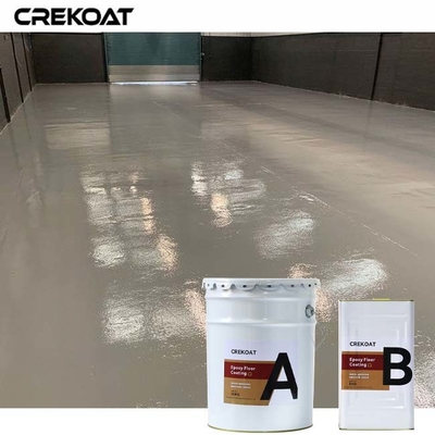 Standaard epoxyvloercoating kan antisslipaggregaten bevatten