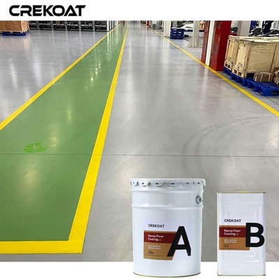 UV-stabiel epoxy vloercoating over beton Weerstand tegen geel en afbraak door zonlicht