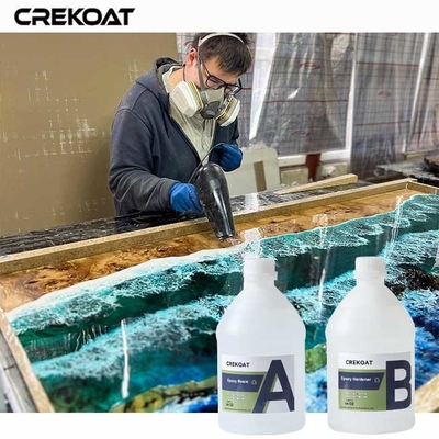 Epoxyhars voor tabletten en meubels