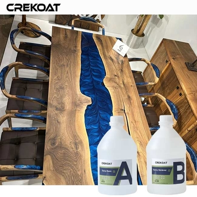 Onberispelijke afwerking diep gieten epoxy hars voor rivier tafels en oceaan geïnspireerde kunst