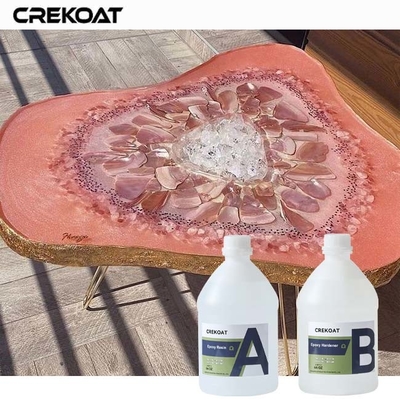 Onberispelijk oppervlak Helder tafelblad Epoxy gemakkelijk te mengen en toe te passen voor doe-het-zelf liefhebbers