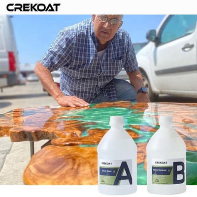Crystal Clear Liquid Resin Perfect voor het inkapselen van 3D objecten en souvenirs