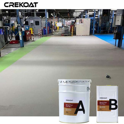 100% Continuous Surface Self-Leveling Epoxy Floor Coating with 5:1 Mix Ratio and 12 Months Shelf Life