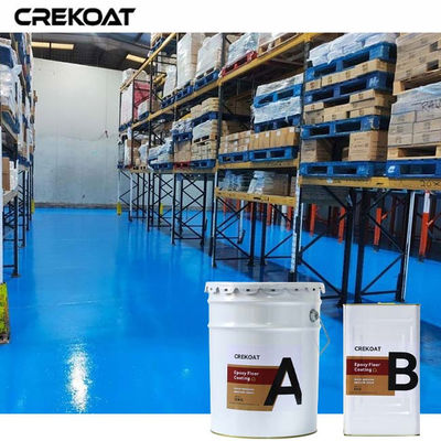 Water Based Epoxy Floor Paint with 5:1 Mix Ratio and 12 Months Shelf Life for Food Beverage Processing