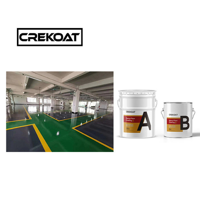 Sterkte Duidelijke epoxy vloerverf Rigid 2 Part Epoxy verf Abrasiebestendig
