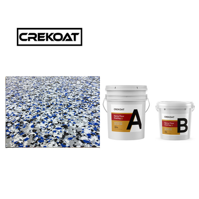 Naadloze vloercoating van epoxyhars van vlokken zelfnivellering 12 maanden houdbaarheid
