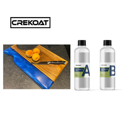 Crystal Clear Art Epoxy Hars Craft Kit Hardener Transparent 5cm