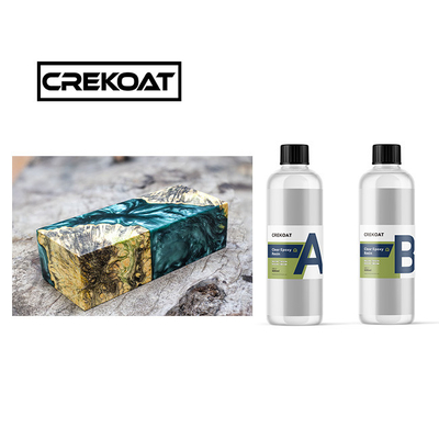 Epoxyhars met een lage viscositeit, helder gelaat, geel, hittebestendig, helder hars