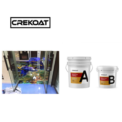 1 mm anti-slip epoxyhars vloercoating geen bubbels helder TDS