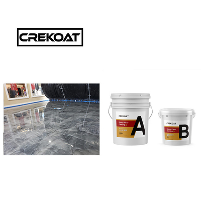 Topcoats Snel droogend Epoxyhars vloercoating Verf Metalen met een hoge glans