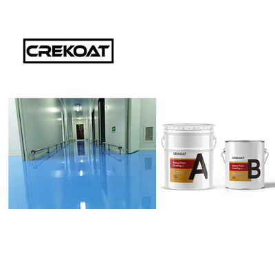 Verminderbare op water gebaseerde vloercoating / sneldrogende betonnen verf