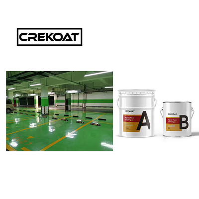 Vloercoating op basis van water met een lage viscositeit en een harde slijtage 1 mm