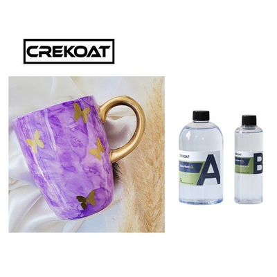 Crystal Clear Casting Epoxy Resin-de Harsvormen die van Tuimelschakelaarsjuwelen het Zelf Nivelleren bewerken