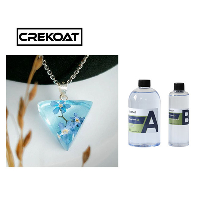 Hoog polijst de Zelf Nivellerende Crystal Clear Epoxy Resin For-Bovenkant van de Juwelenlijst