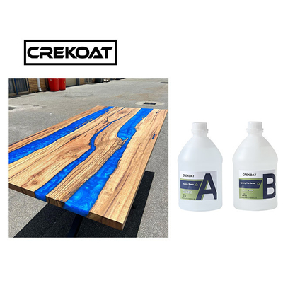 4 giet de duim Dikke Gietende Hars Epoxy voor Enige Lijst Crystal Clear