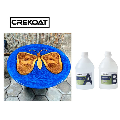 Tafelbladen Houten Epoxyhars Glashelder UV Bestand Art Resin