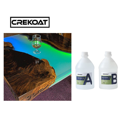 Crystal Clear Craft Epoxy Resin-Voedselbrandkast en Verharderuitrusting