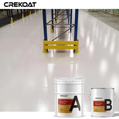 Vlok Decoratieve Concrete Vloer die Epoxyvernis Middendeklaag met een laag bedekken