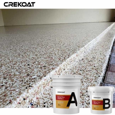 Antislip de Deklaagvlokken van de Epoxyharsvloer voor Commercieel en Woon