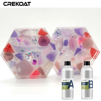 Decoratieve kunst Gieten van heldere epoxy voor het maken van prachtige hars sieraden