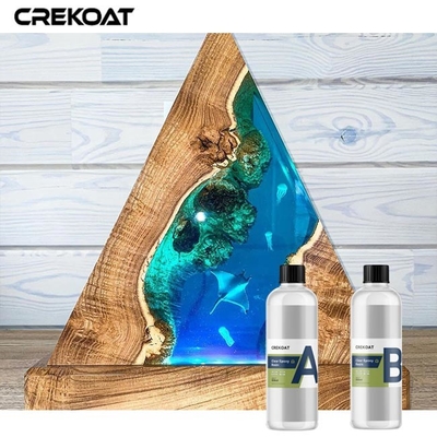 4 giet Duidelijke Epoxyhars voor Art Low Viscosity Bubble Free