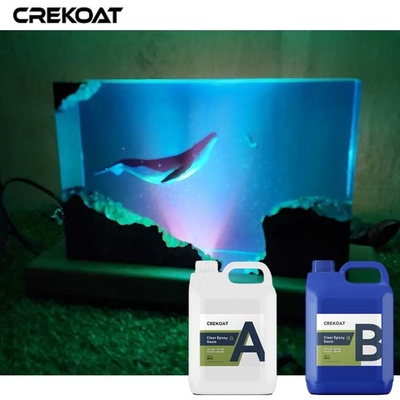 Liquid Clear Resin Countertops voor het maken van edelstenen kaarshouders