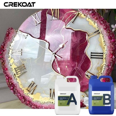 Flexibel diep gieten helder epoxy voor houten tafelvergeelingsbestand