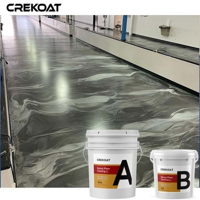 Gray Metallic Epoxy Floor Coating voor Keramische tegel