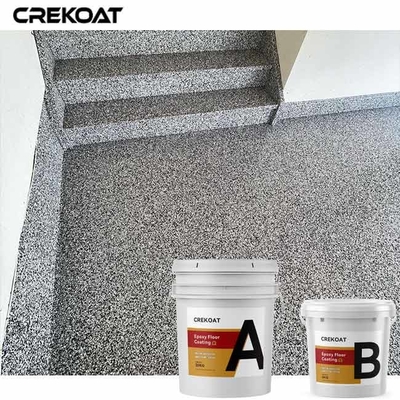 De snelle Elegante Oppervlakte van Herbekledings Vinylchip epoxy flooring high gloss