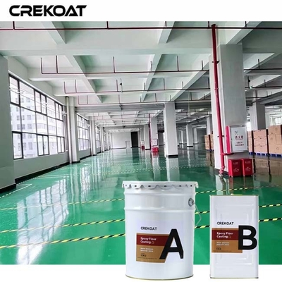 Zware industriële epoxy vloercoating decoratieve duurzame optie voor commerciële ruimtes