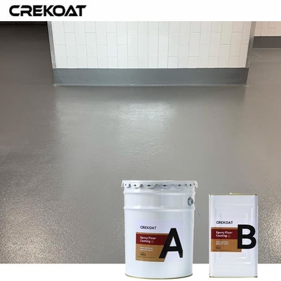 Hoge vochtbarrière industriële epoxyvloercoating voor vochtige omstandigheden