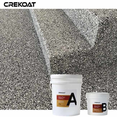 UV-stabiele epoxy vloercoating naadloos voor glad oppervlak