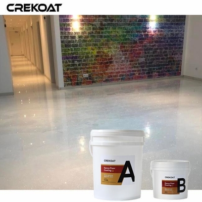 Reflectieve metalen Mica Epoxy vloercoating Aanpasbare diepte en 3D-effecten