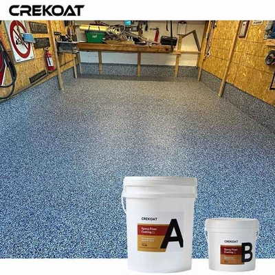 Opties voor het mengen van vlokken Epoxy vlokken systeem voor unieke kleurcombinaties